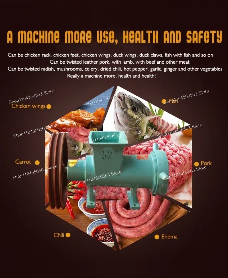 Meat Grinder Electric - Elektryczna maszynka do mielenia mięsa typu