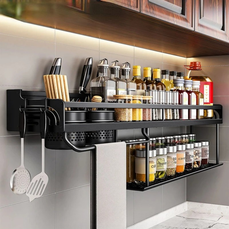 Commercial Kitchen Knife Holder - Półka kuchenna 60/70/80 cm montowana na