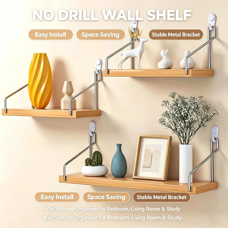 Commercial Kitchen Wall Shelves - Półka ścienna bez wiercenia, wielofunkcyjna, do
