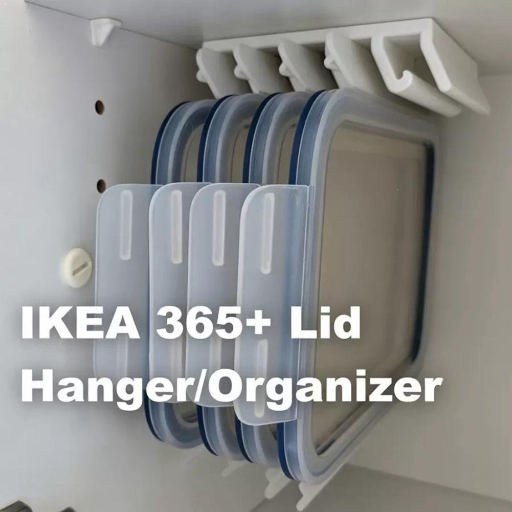Commercial Kitchen Wall Shelves - Uchwyt na pokrywki pojemników na żywność