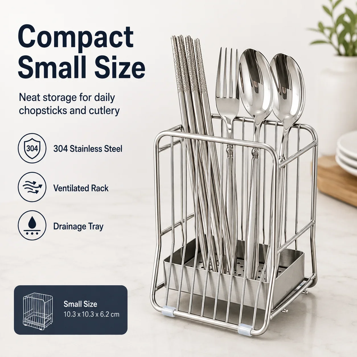 Stojak na pałeczki ze stali ni – Commercial Kitchen Knife Holder recenzja i cena