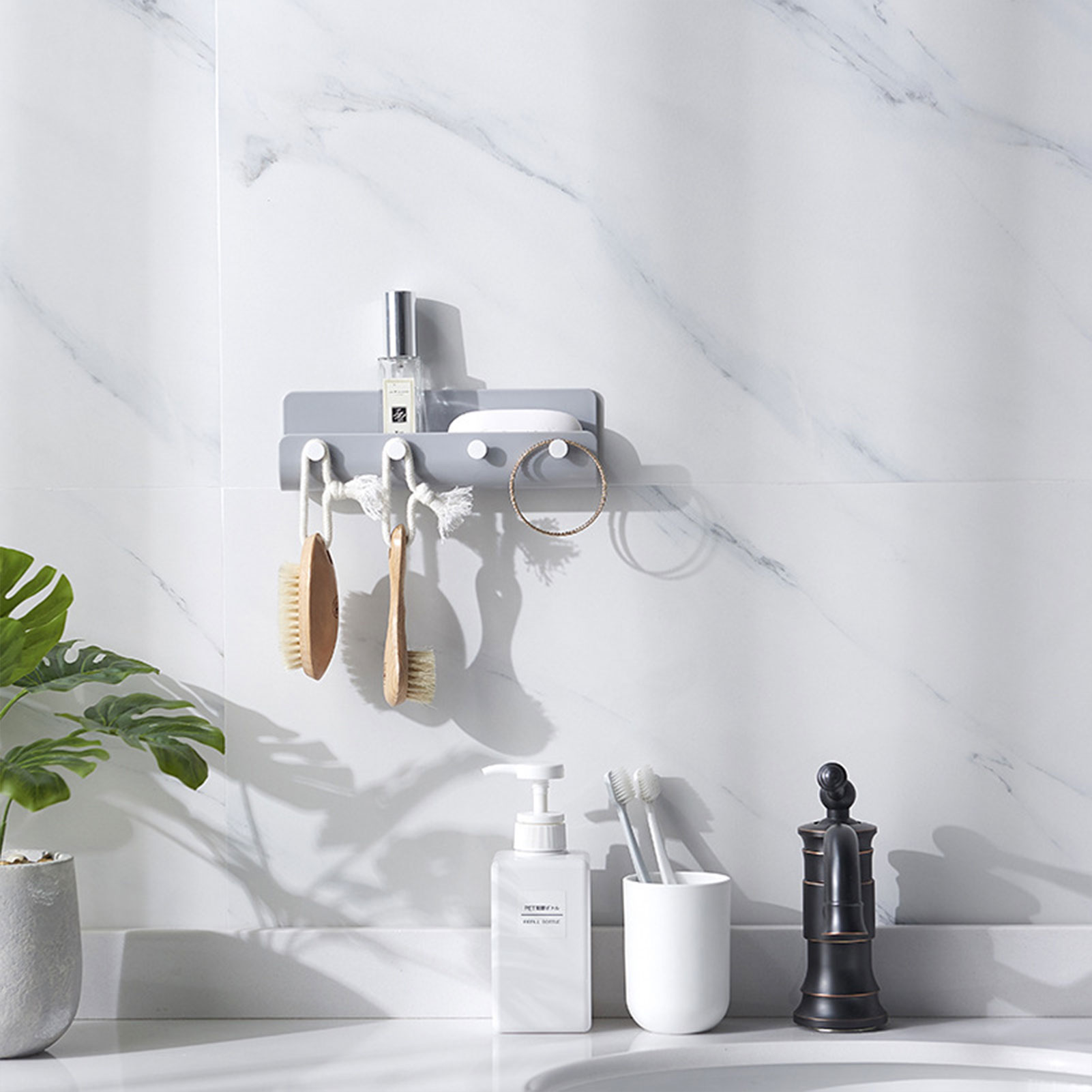 Samoprzylepny wiszący uchwyt n – Commercial Kitchen Rack recenzja i cena