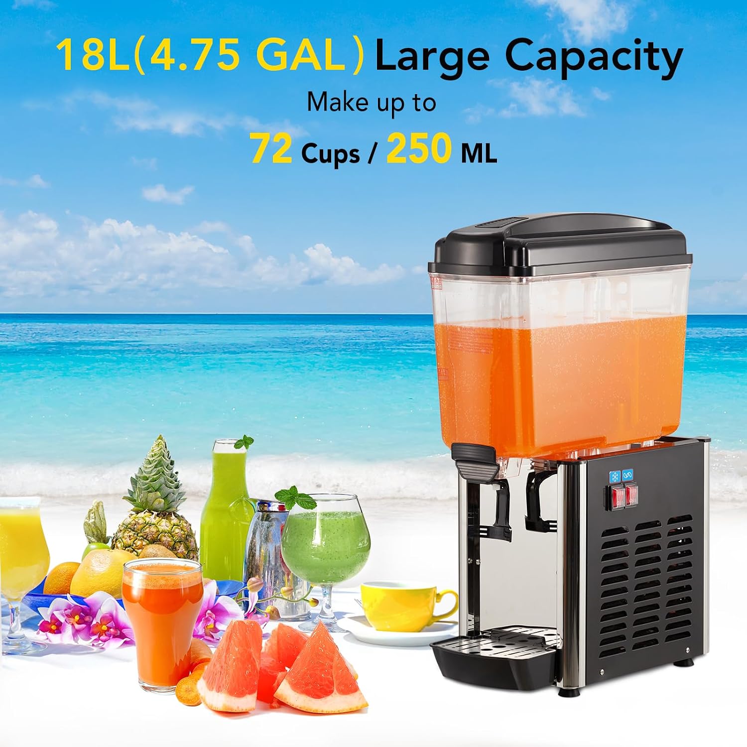 Tacleekii 18L – profesjonalny  – Cold Drink Dispenser recenzja i cena
